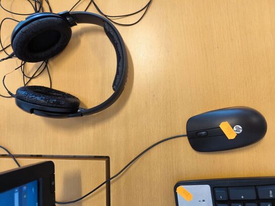 Skærm 22" m. tastatur HP L2206w (PC medfølger ikke)