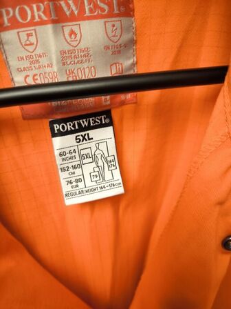 8 stk. Branddragter PORTWEST
