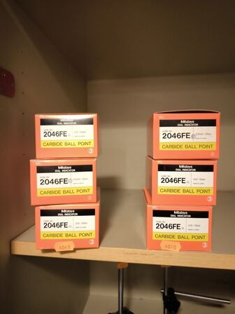 3 stk. Måleur MITUTOYO 2046FE