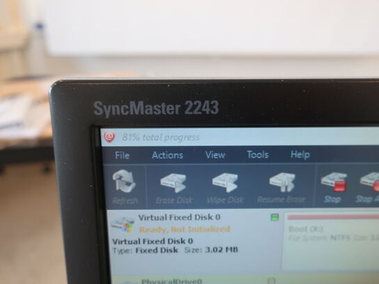 SAMSUNG 22" skærm SyncMaster 2243 (PC medfølger ikke)