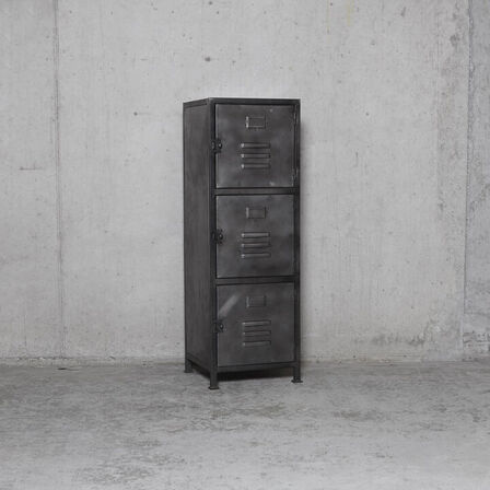 Nyt LOCKER skab 3 rums