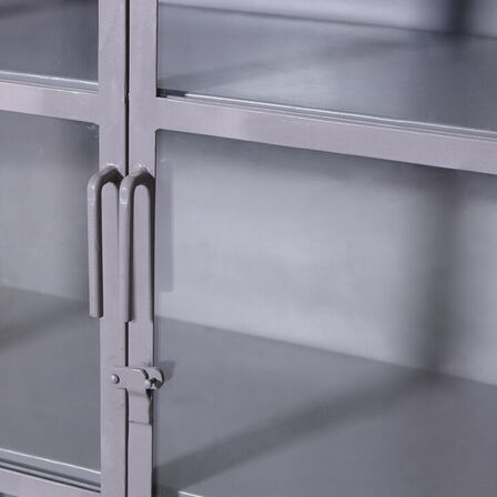 Nyt Vitrineskab RAW perlepurple