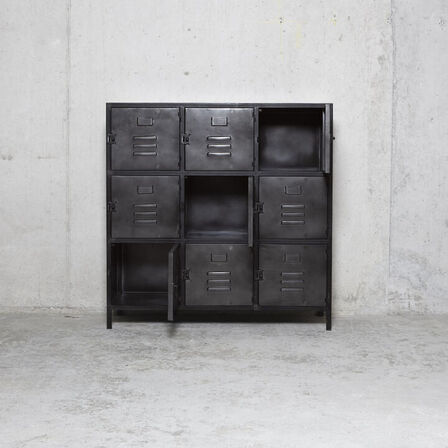 Nyt LOCKER skab 9 rums