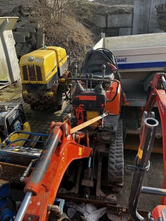 Minigraver KUBOTA K008-3 (Defekt)