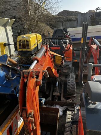 Minigraver KUBOTA K008-3 (Defekt)