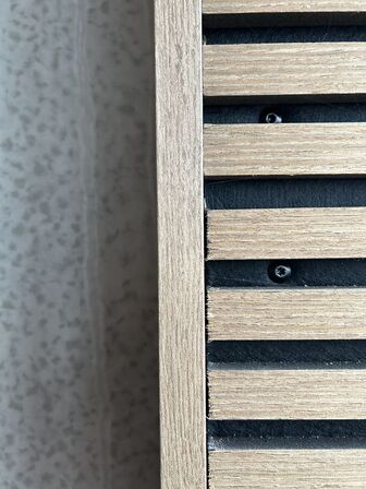 Akustik afslutningsliste OILED OAK 5stk