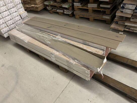 Parkett gulv Haro Oak Graphite Grey 52m2