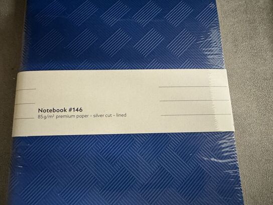 2 stk. Notebook  MONTBLANC BLUE