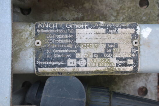 Påhængsvogn VA 756 AS