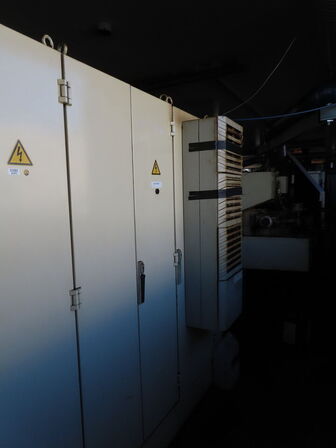 Rundslibemaskine, fabr. SCHAUDT, type A 801 N 2500 årg 1991