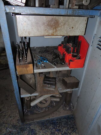 Drejebænk, fabr. CAVENEUVE, type HB 500 m/Digital Heidenhain årg 1995