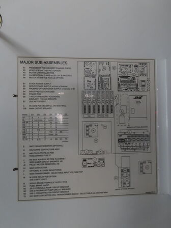 4 akset bearbejdningscenter, fabr. HAAS, type TM 2 HE årg. 2005