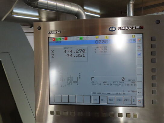 CNC drejebænk, fabr. GILDEMEISTER, type NEF 600 årg 2006