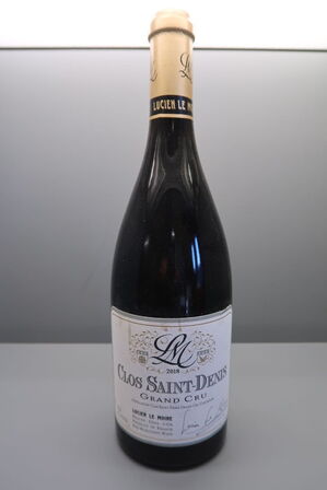 1 fl. Rødvin Clos Saint-Denis Grand Cru, Lucien le Moine 2018