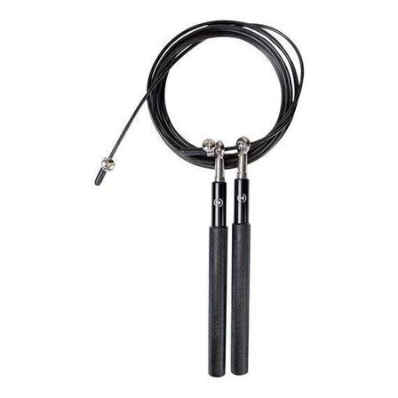 5 stk. Speedrope PRO sort (Aluminium greb)