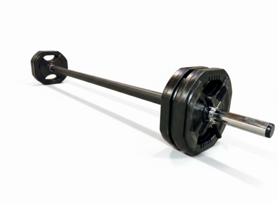 Aerobic vægtstang sæt på 22,5 kg - Nordic Strength SORT