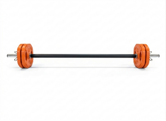 Aerobic vægtstang sæt på 22,5 kg - Nordic Strength ORANGE