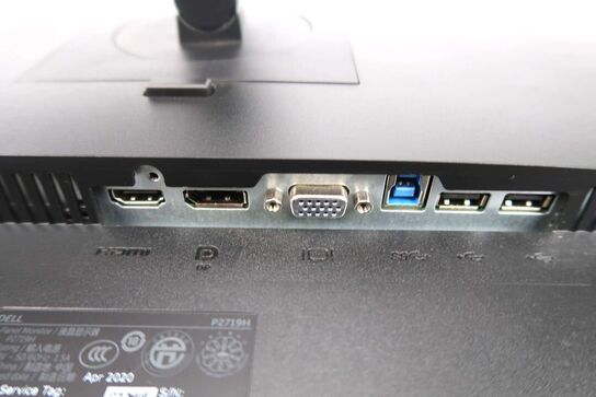 Dell P2719h 27" Full HD skærm