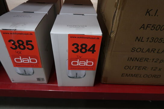 3 stk. Aldente dispenser med tappehane 4 liter