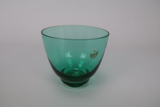 2 stk. Holmegaard Flow vandglas emerald green