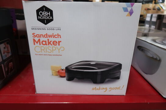 OBH Nordica Crispy sandwichrister sort