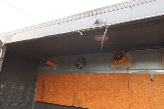 Tørreovn 40' uden fyr, med styreboks