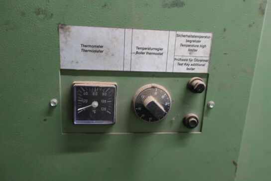 Tørreovn MÜHLBOCK ZLSM3120-3120 med fyr HDG Compact 200 (LÆS BESKRIVELSE)