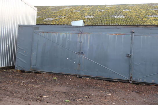 Tørreovn 40' uden fyr, med styreboks