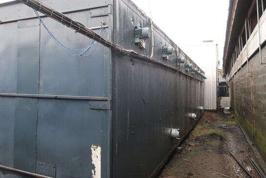 Tørreovn 40' uden fyr, med styreboks