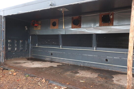 Tørreovn 40' uden fyr, med styreboks (LÆS BESKRIVELSE)