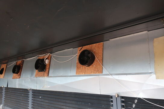 Tørreovn 40' uden fyr, med styreboks (LÆS BESKRIVELSE)