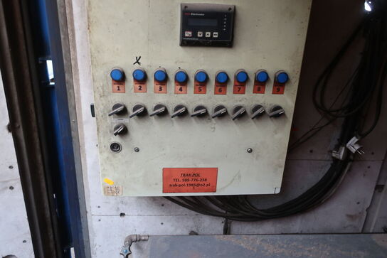 Tørreovn 40' uden fyr, med styreboks