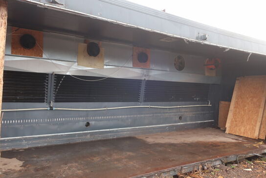 Tørreovn 40' uden fyr, med styreboks (LÆS BESKRIVELSE)