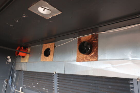 Tørreovn 40' uden fyr, med styreboks (LÆS BESKRIVELSE)