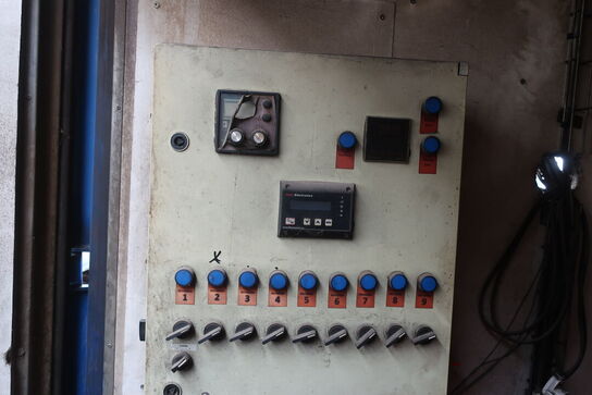 Tørreovn 40' uden fyr, med styreboks