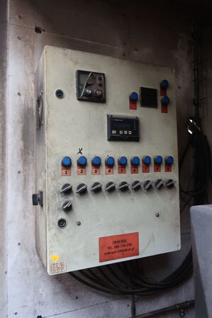 Tørreovn 40' uden fyr, med styreboks (LÆS BESKRIVELSE)