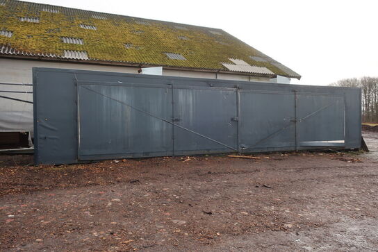 Tørreovn 40' uden fyr, med styreboks (LÆS BESKRIVELSE)