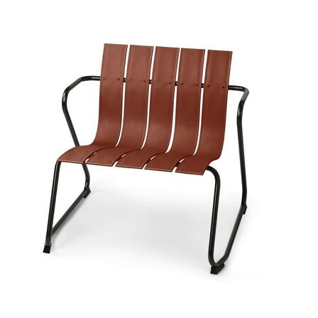 3 stk. loungestole MATER Ocean Lounge Chair "Burnt red"