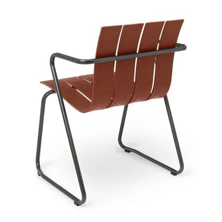 3 stk. havestole MATER Ocean Chair "Burnt red"