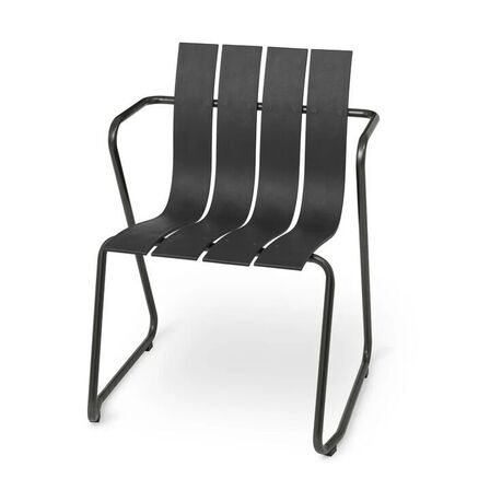 4 stk. havestole MATER Ocean Chair "Black"
