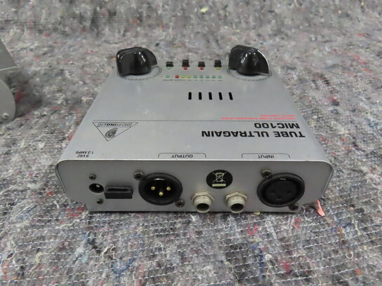Forforstærkere - INTERSTAGE PCXtender - BEHRINGER TUBE ULTRAGAIN MIC100 (MOMSFRI)