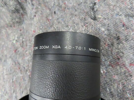 Objektiv - 4,0 - 7,0:1 MINOLTA (MOMSFRI)