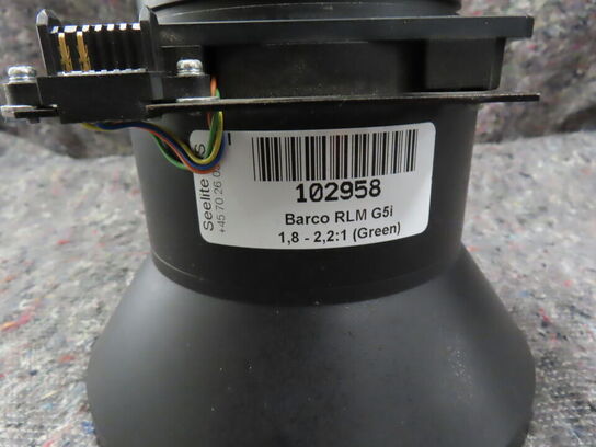 Objektiv - BARCO RLM G5i 1,8 - 2,2:1 (Green) (MOMSFRI)
