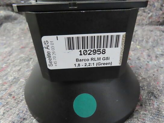 Objektiv - BARCO RLM G5i 1,8 - 2,2:1 (Green) (MOMSFRI)