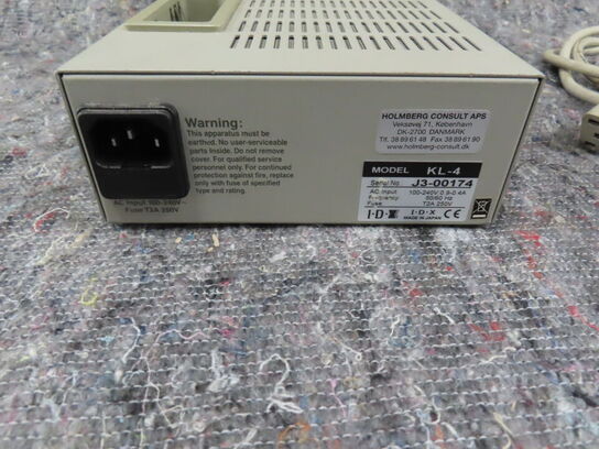 Oplader I.D.K KL-4 (MOMSFRI)