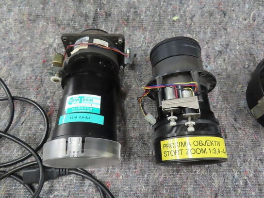 2 stk Objektiver - 2,4-4,3 og 1:3,4-4,4 (MOMSFRI)