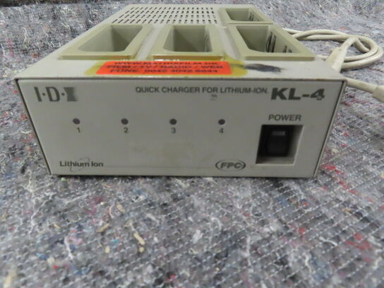 Oplader I.D.K KL-4 (MOMSFRI)