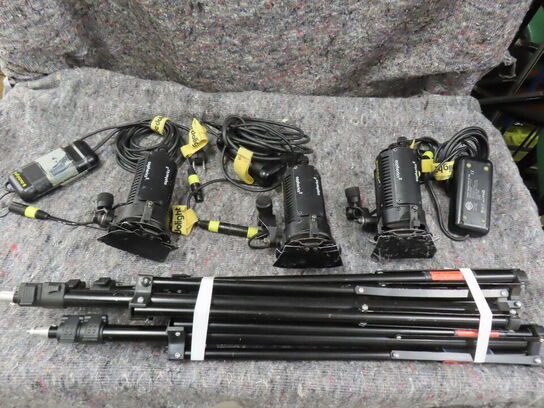 3 stk Dedo light 100 W/12 Volt DLH4  og trafo 230 v til 12 volt (MOMSFRI)