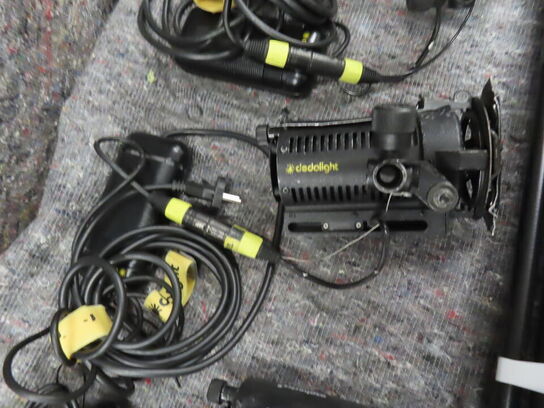 3 stk Dedo light 100 W/12 Volt DLH4  og trafo 230 v til 12 volt (MOMSFRI)