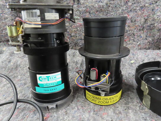 2 stk Objektiver - 2,4-4,3 og 1:3,4-4,4 (MOMSFRI)